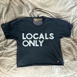 Aviator Nation “Locals Only” crop top